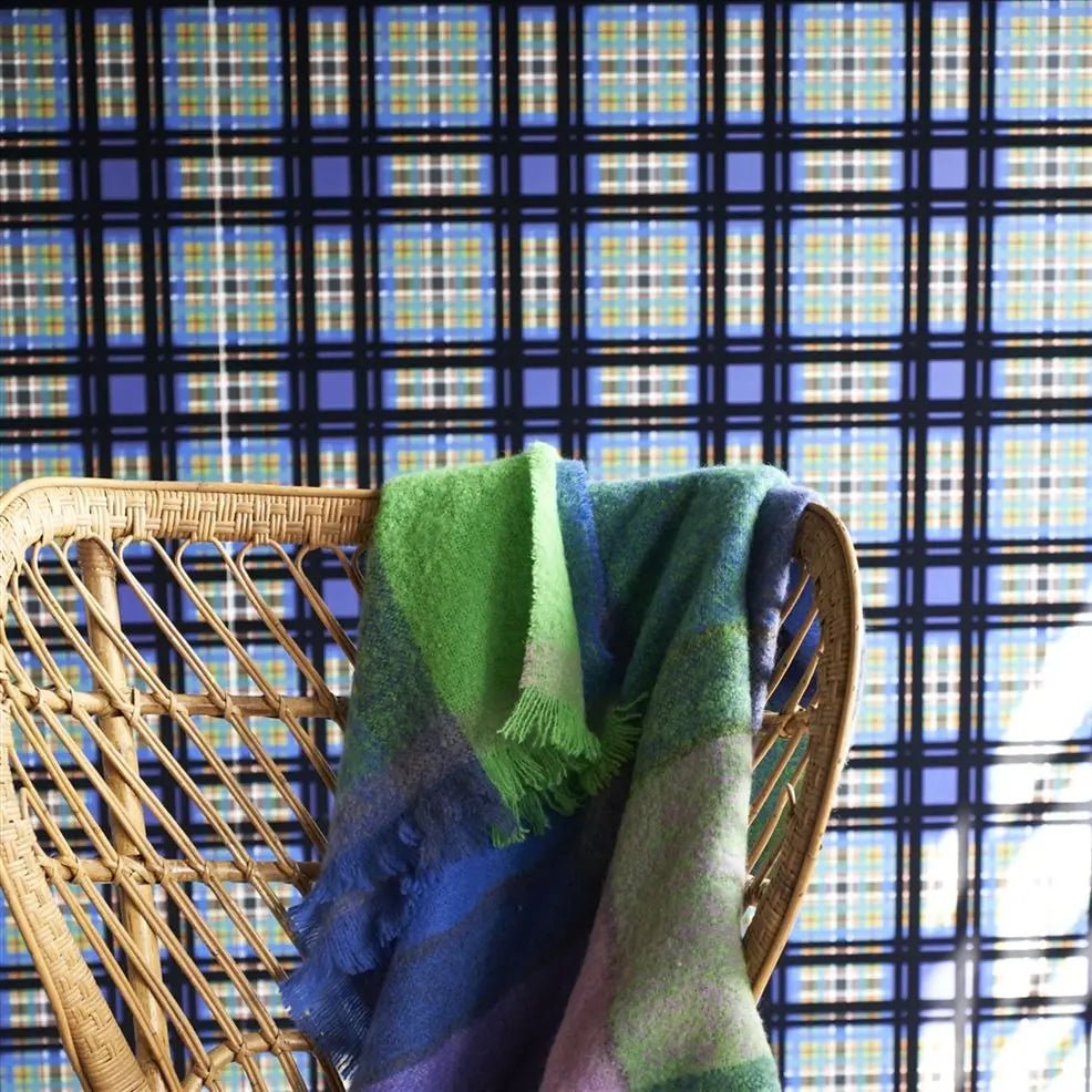 Chennai Wallpaper - Cobalt - PDG1143/03 - Designers Guild - Premier Wallcovering