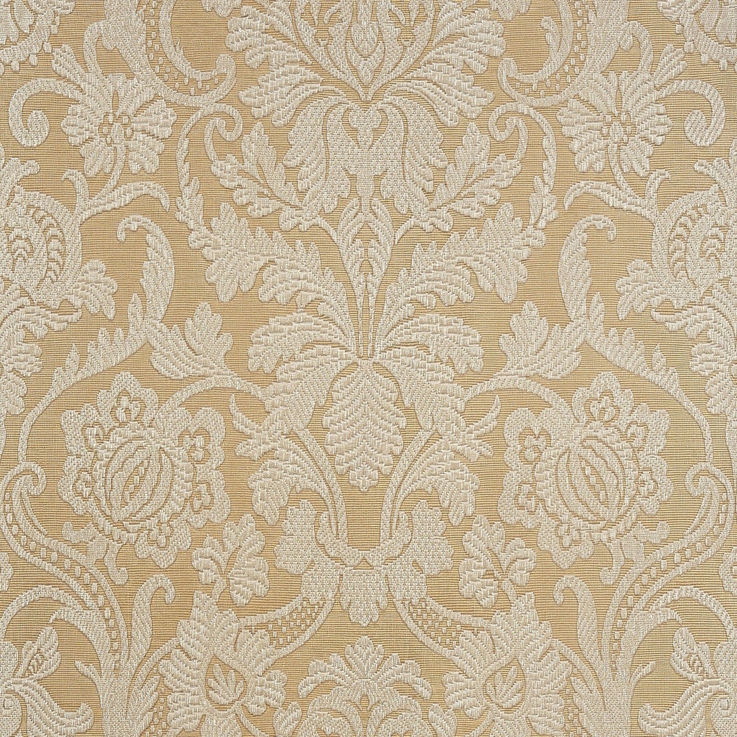 Cheryl Wallpaper - Cream on Metallic Champagne - Thibaut - T10010 - Premier Wallcovering