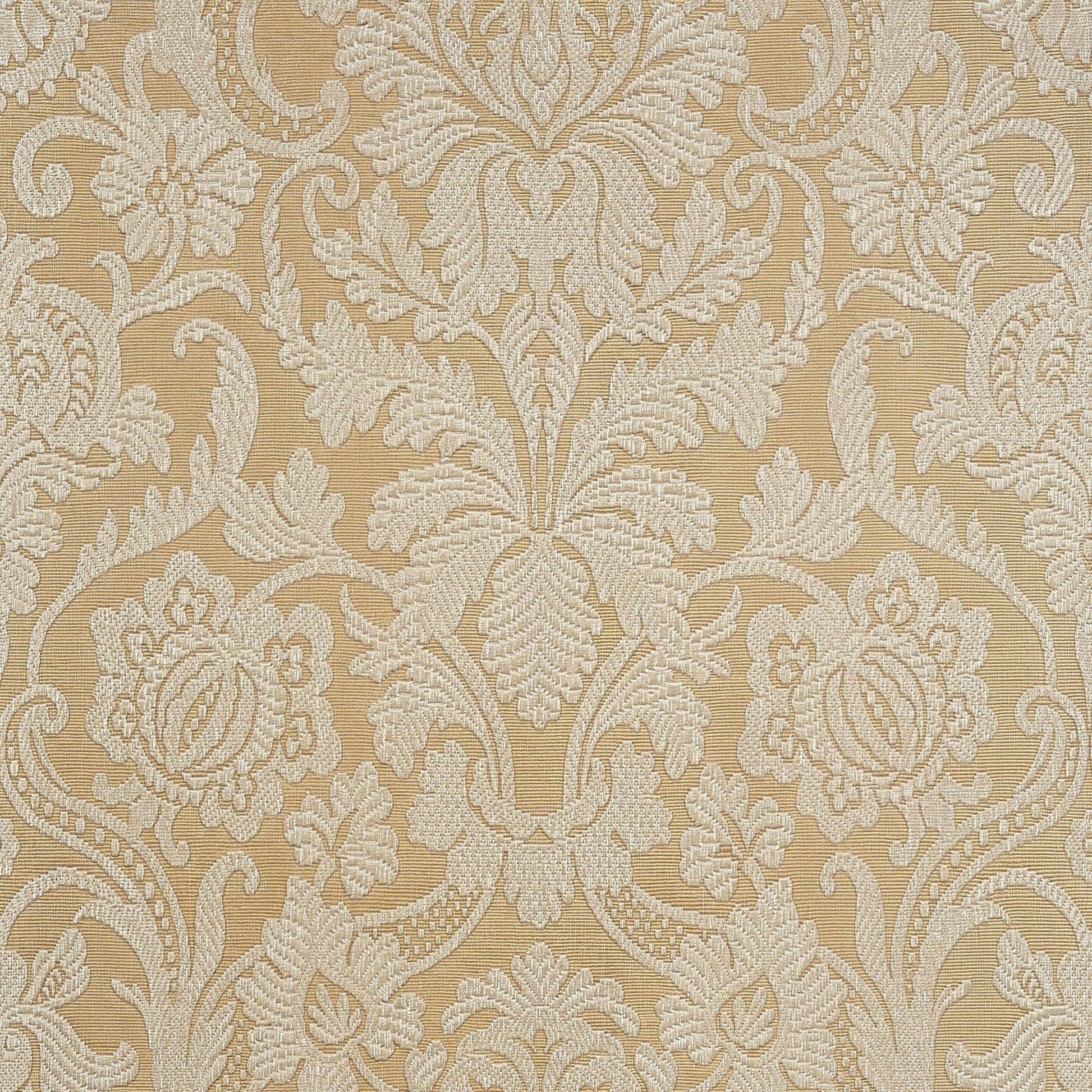Cheryl Wallpaper - Cream on Metallic Champagne - Thibaut - T10010 - Premier Wallcovering