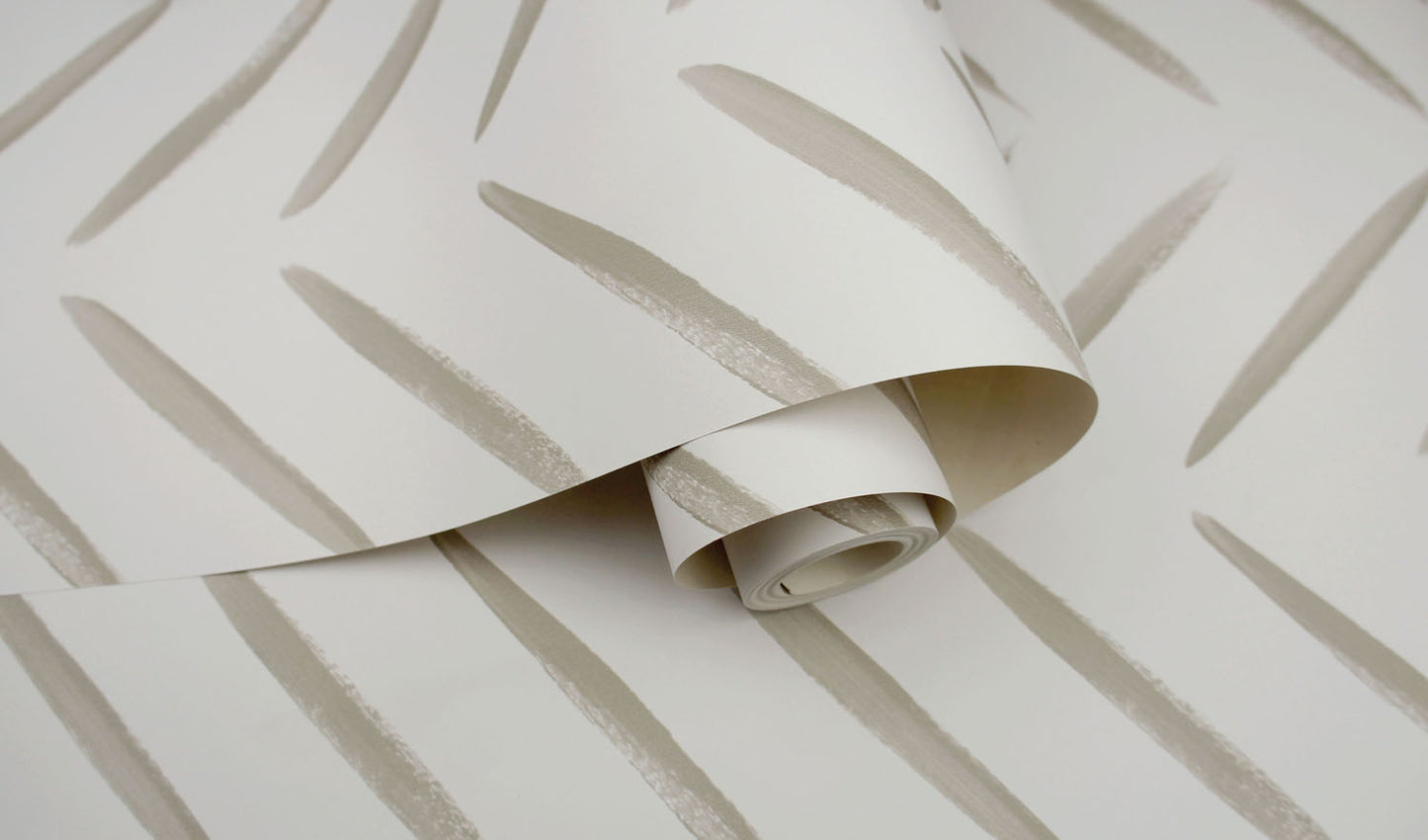 Chevron Brush Marks Wallpaper - Taupe - Holden Décor - 13041 - Premier Wallcovering