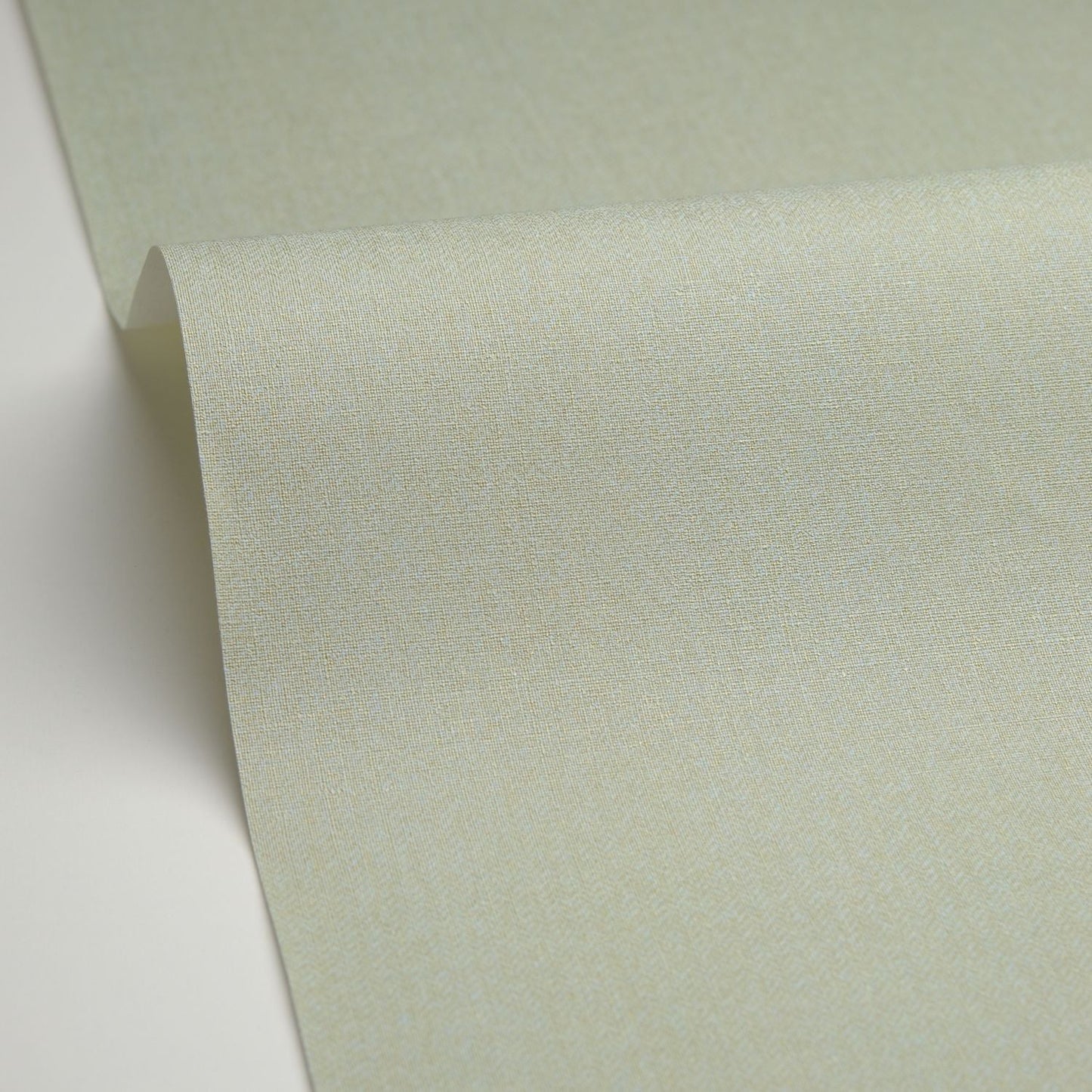 Chevron Uni Metallise Irise Wallpaper - Vert Amande  - Caselio - 102237022 - Premier Wallcovering