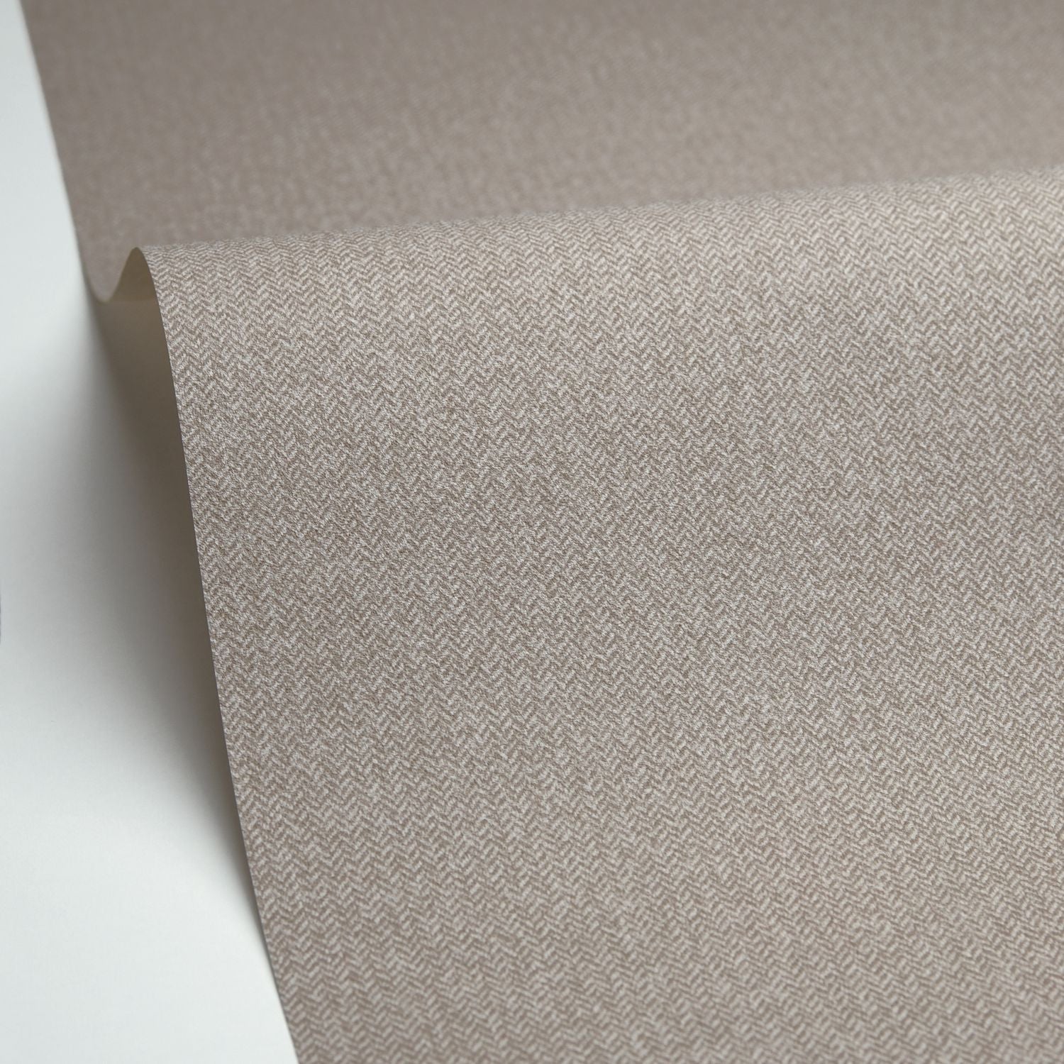 Chevron Uni Wallpaper - Taupe Beige - Caselio - 102222010 - Premier Wallcovering