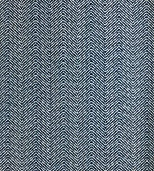 Chevron Wallpaper - Ink Blue - BG1400201 - Barneby Gates - Premier Wallcovering