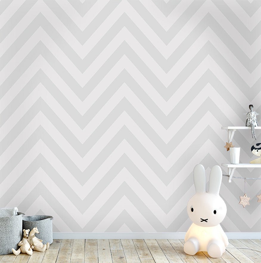 Chevron Wallpaper - Grey - Holden Décor - 12571 - Premier Wallcovering