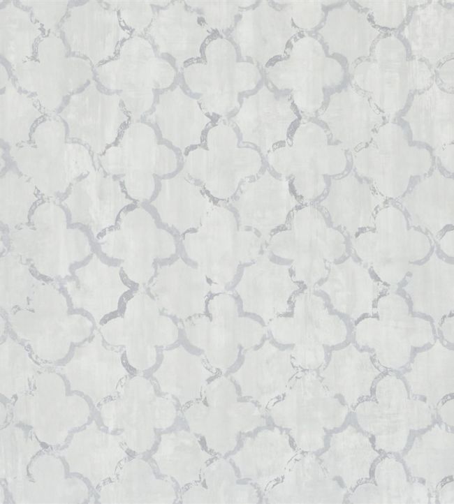 Chinese Trellis Wallpaper - Platinum - PDG650/08 - Designers Guild - Premier Wallcovering