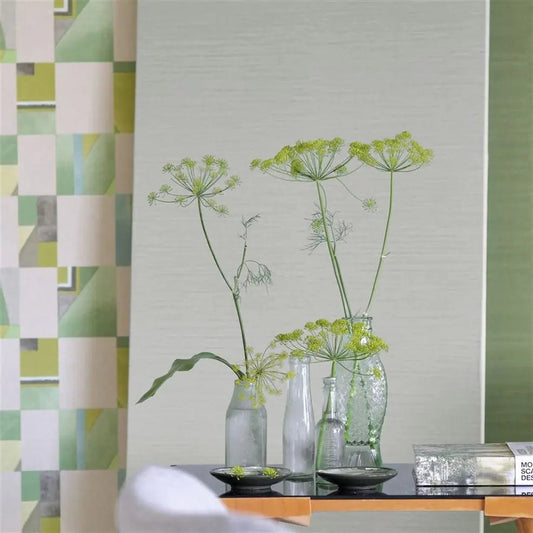 Chinon Wallpaper - Chalk - PDG1119/01 - Designers Guild - Premier Wallcovering