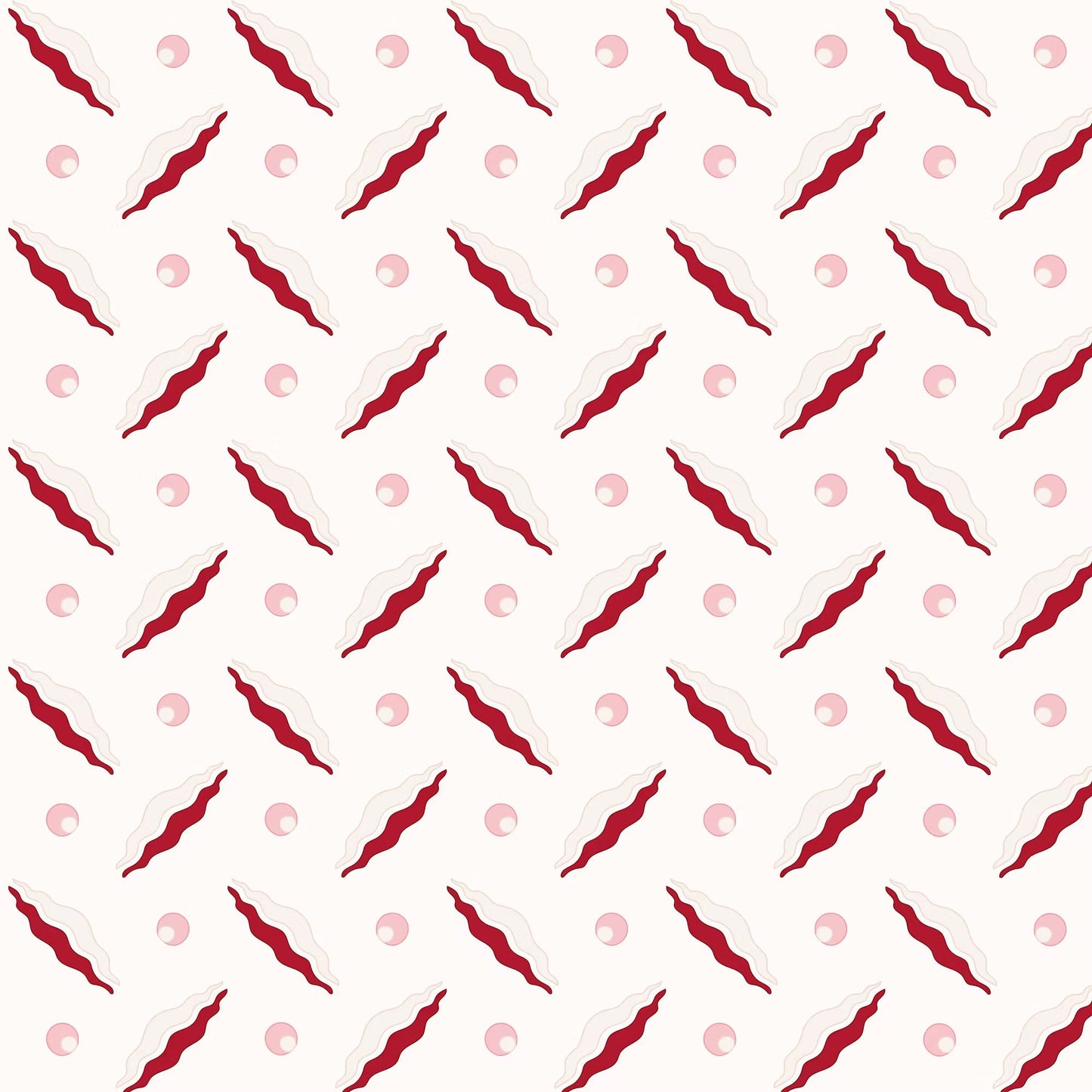 Chintamani Trellis Wallpaper - Red and Pink - Ottoline - W/CHIN TR/102/3 - Premier Wallcovering