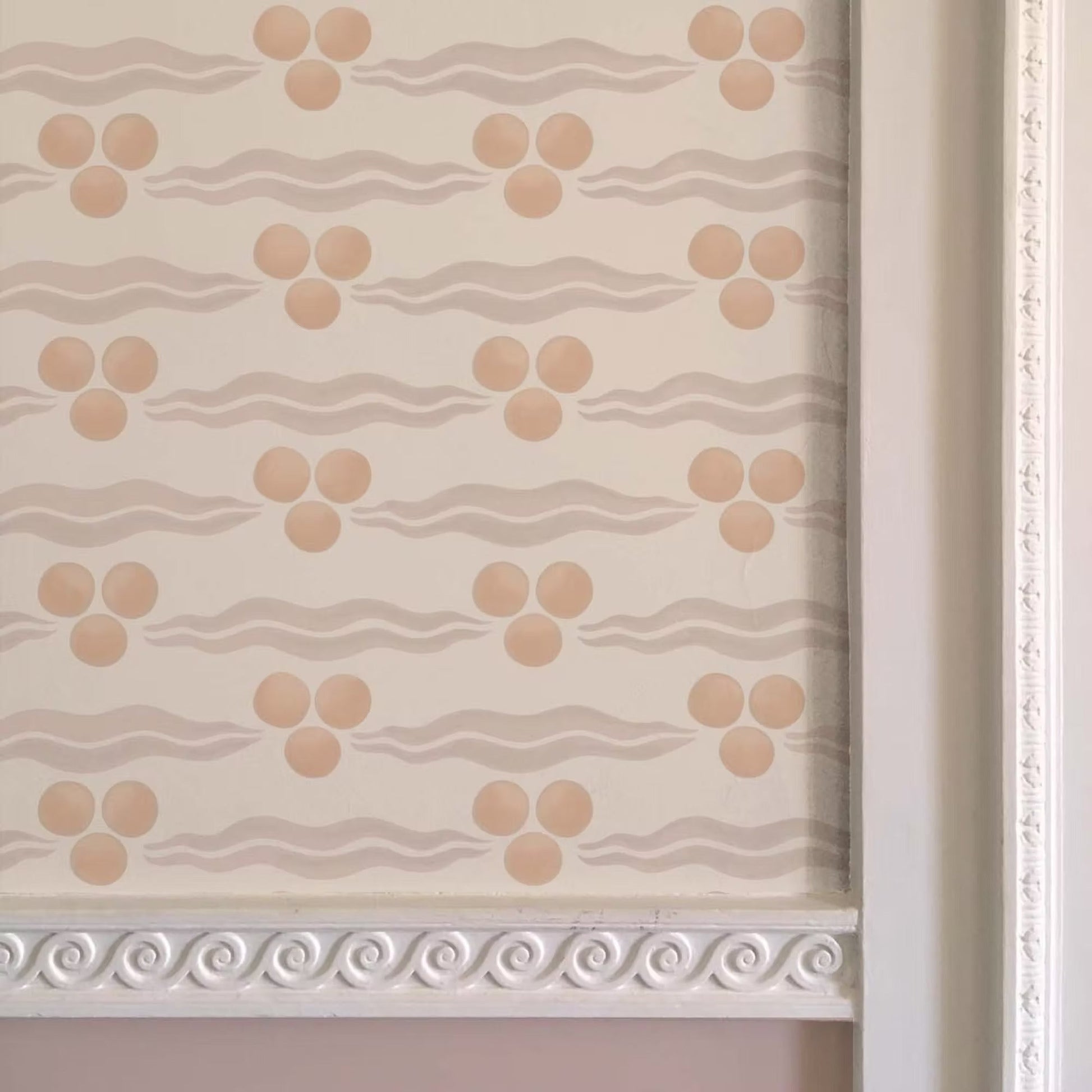 Chintamani Wallpaper - Cream - Ottoline - W/CHIN/101/4 - Premier Wallcovering