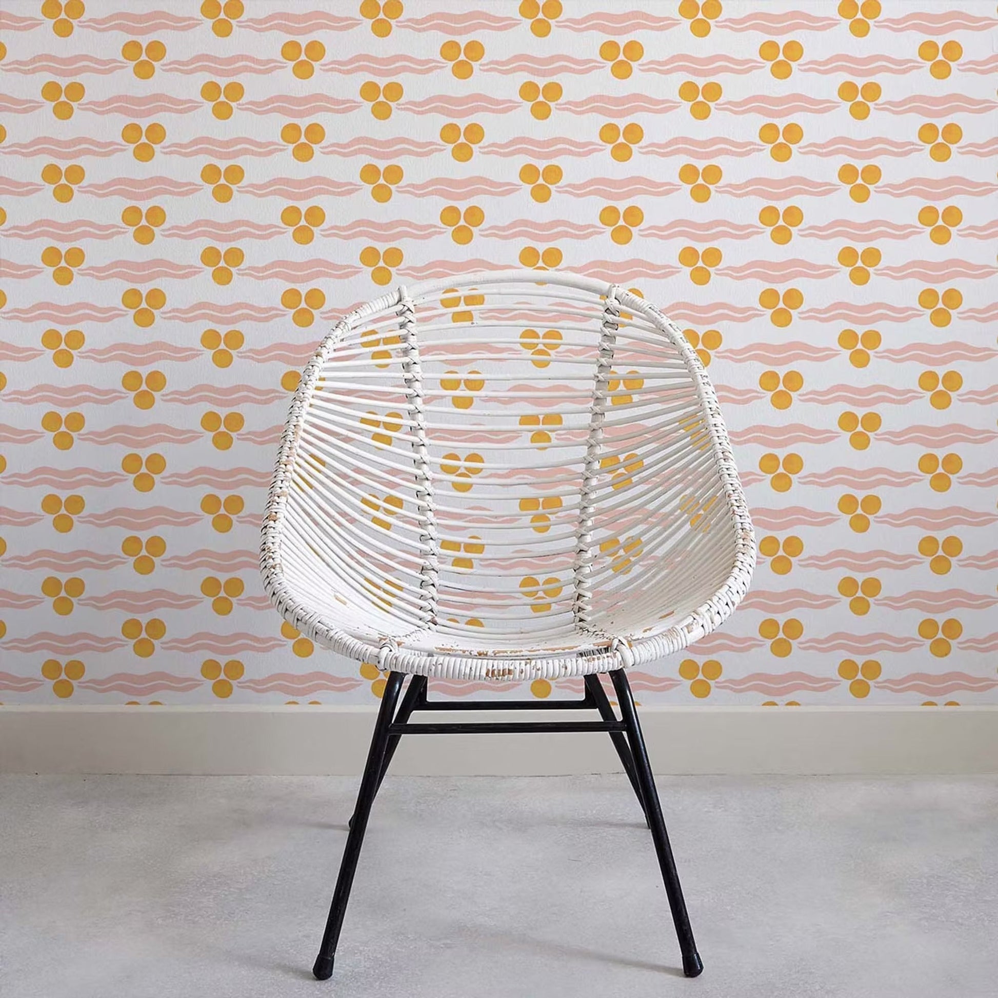 Chintamani Wallpaper - Marigold - Ottoline - W/CHIN/101/6 - Premier Wallcovering