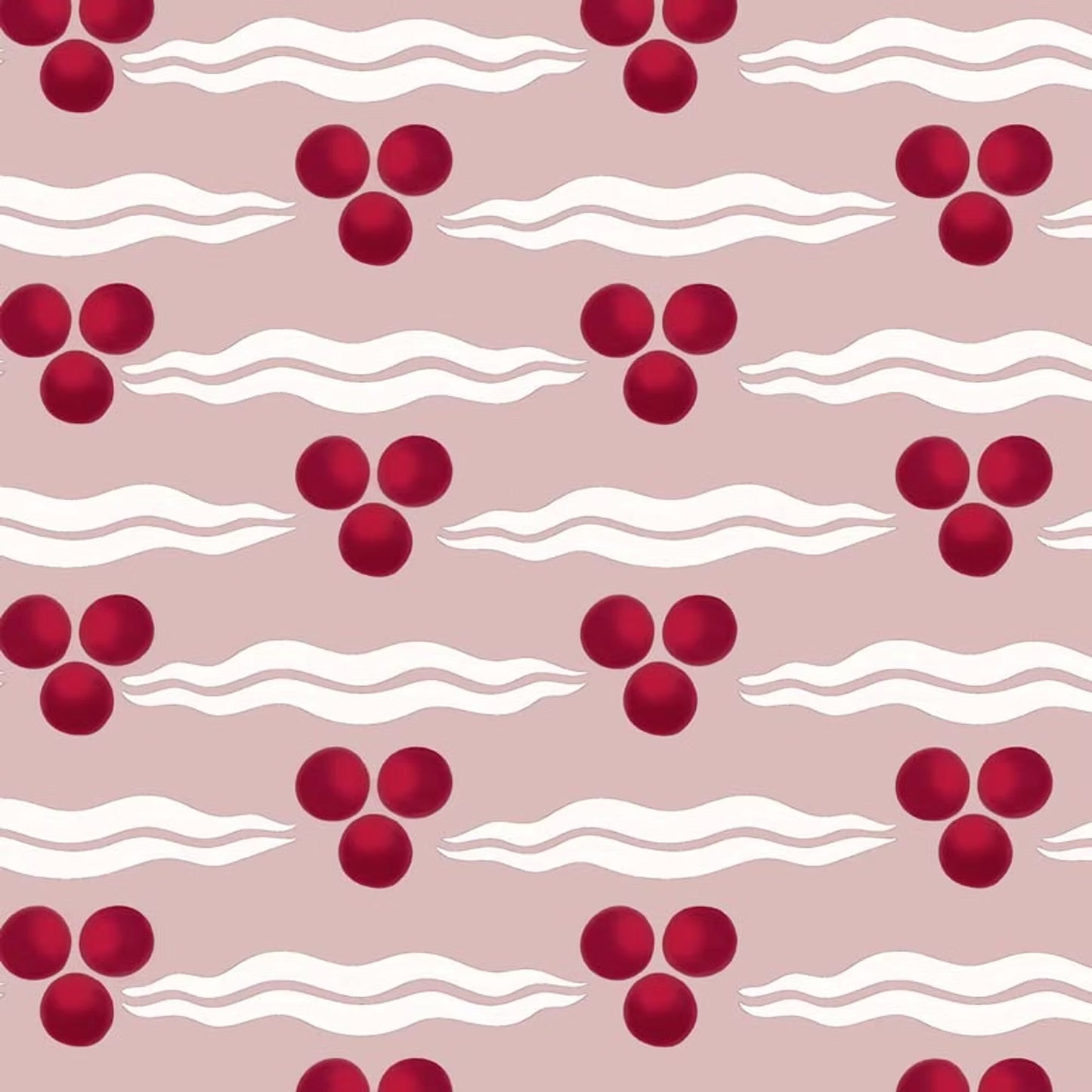 Chintamani Wallpaper - Pomegranate - Ottoline - W/CHIN/101/5 - Premier Wallcovering