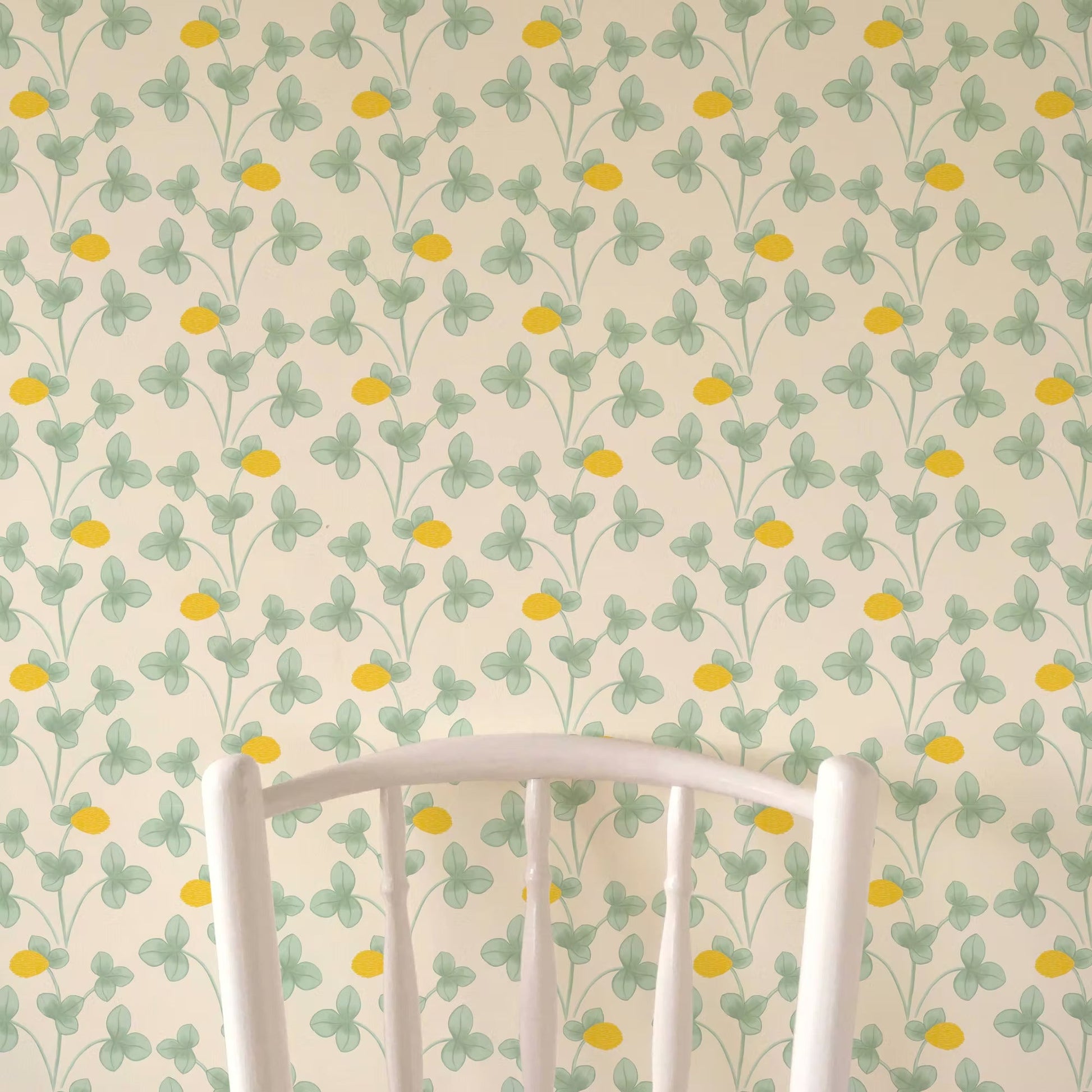 Chintz Constance Wallpaper - Lemon - Ottoline - W/CHINZ/102/3 - Premier Wallcovering