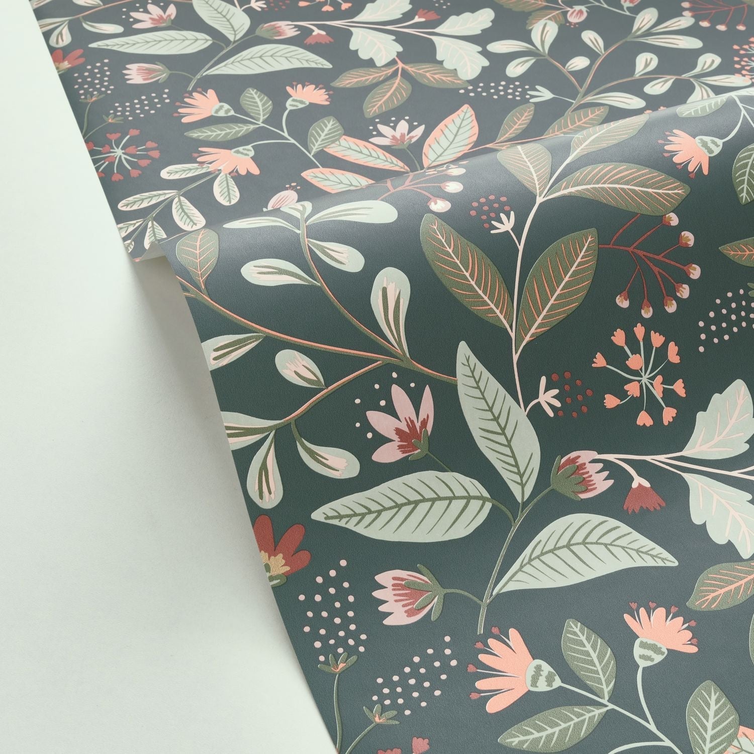 Chloe Wallpaper - Vert Emeraude - Caselio - 103087172 - Premier Wallcovering