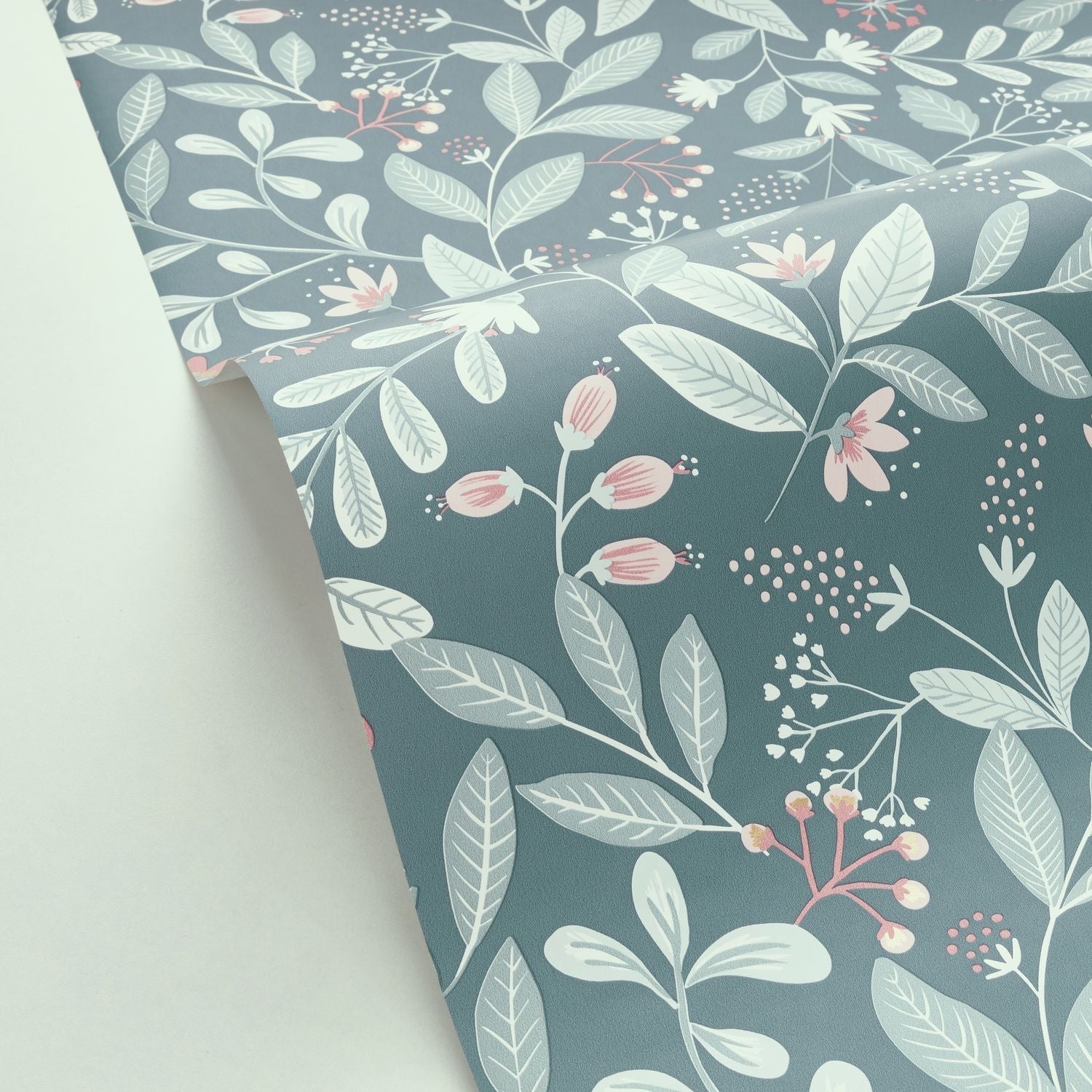 Chloe Wallpaper - Vert De Gris - Caselio - 103087071 - Premier Wallcovering