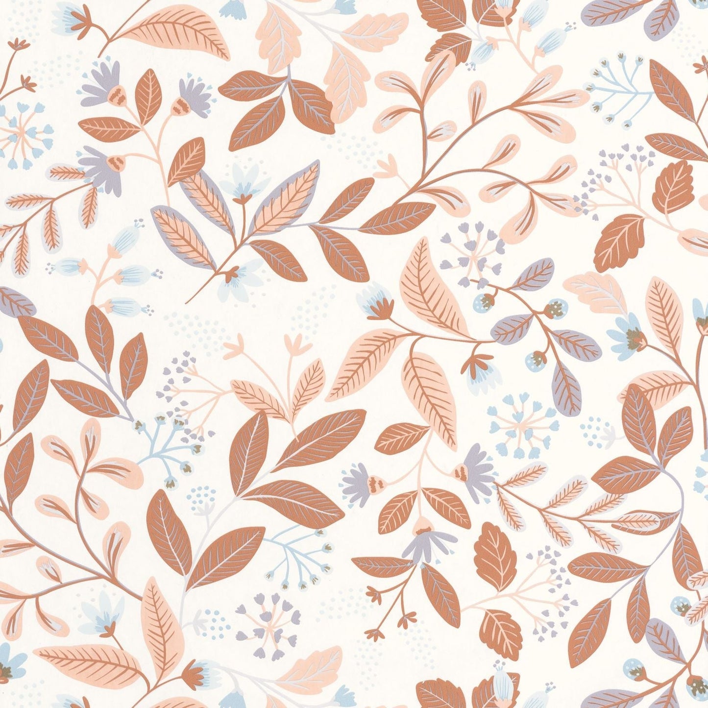 Chloe Wallpaper - Caramel Bleu Ciel - Caselio - 103082065 - Premier Wallcovering