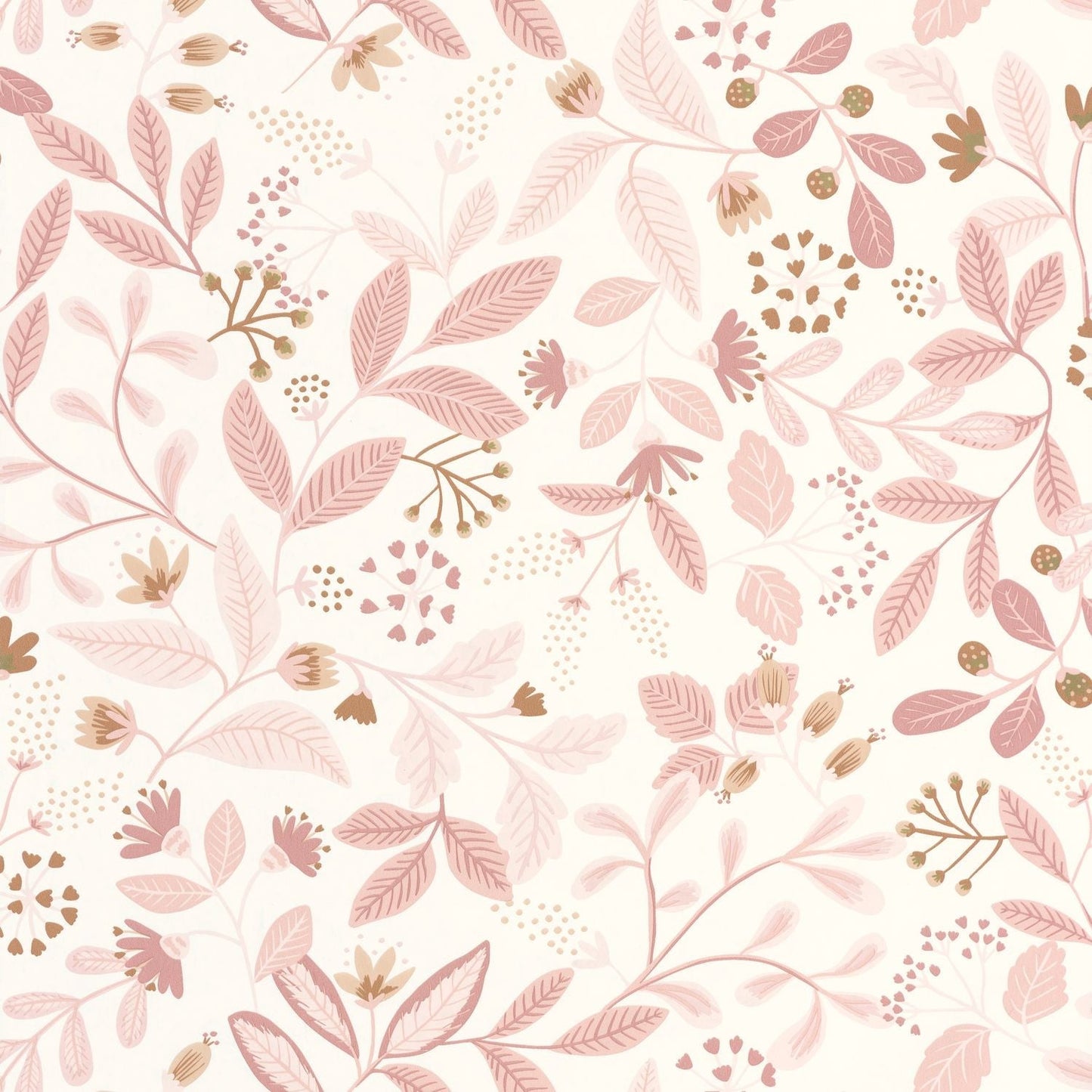 Chloe Wallpaper - Rose - Caselio - 103084062 - Premier Wallcovering