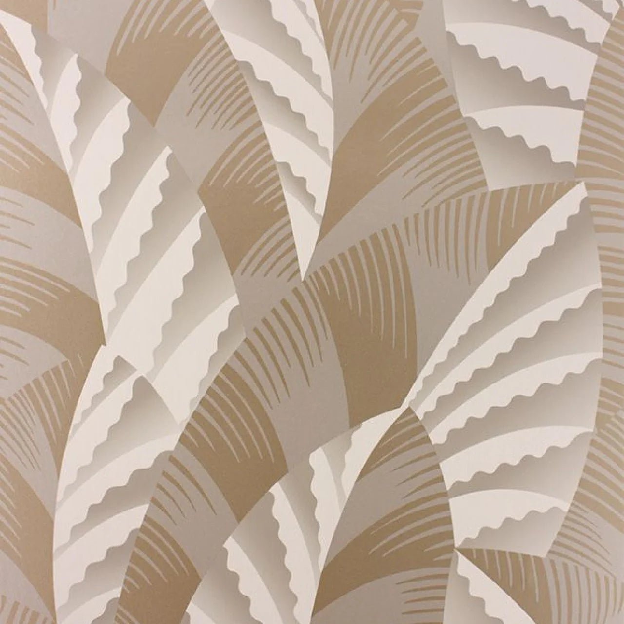 Chrysler Wallpaper - Gold - Osborne & Little - W6891-02 - Premier Wallcovering