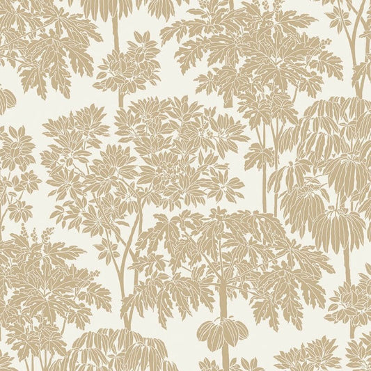 Ciara Tonal Trees Wallpaper - Cream/Gold - Grandeco - A63401 - Premier Wallcovering
