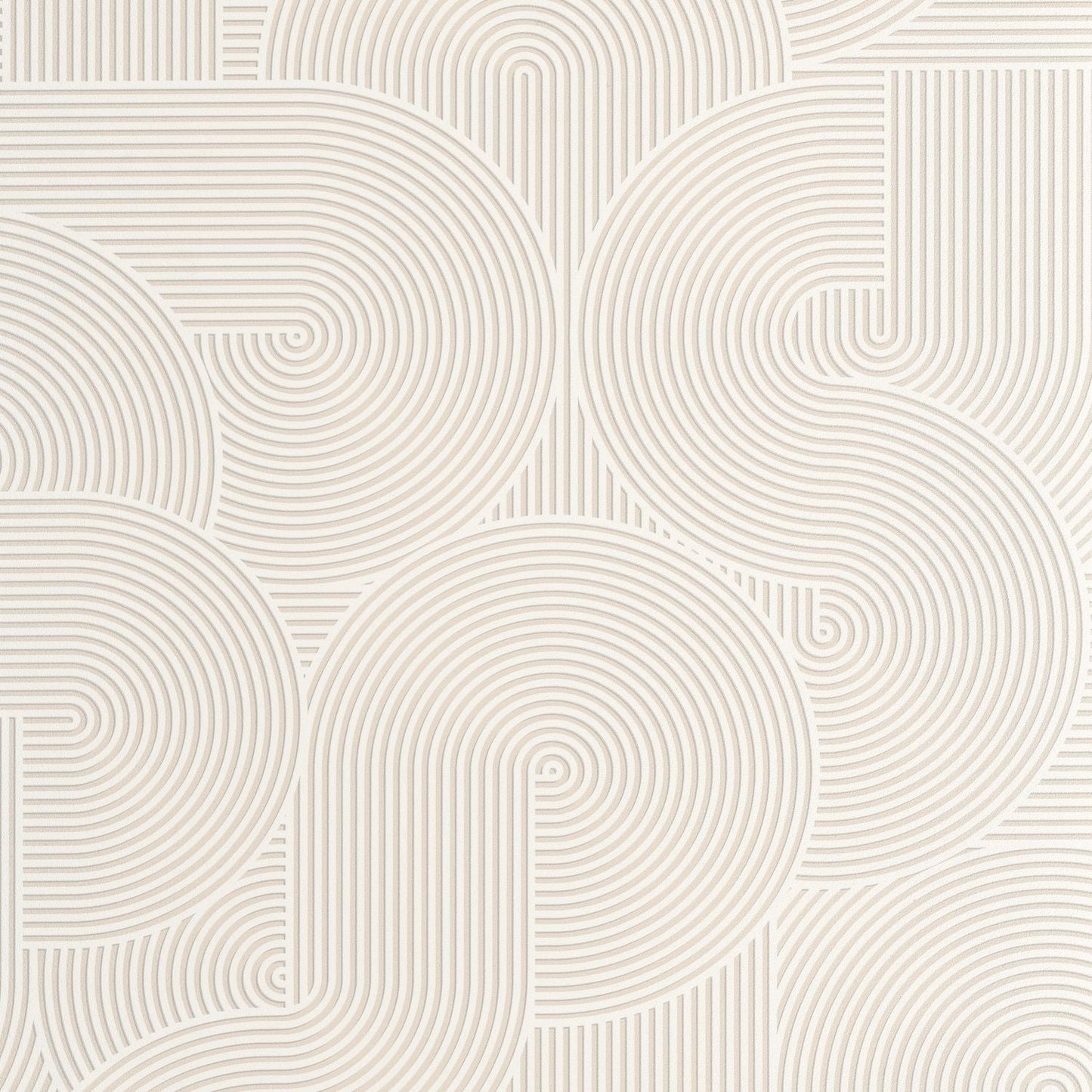 Circle Wallpaper - Gris Souris - Caselio - 105510999 - Premier Wallcovering