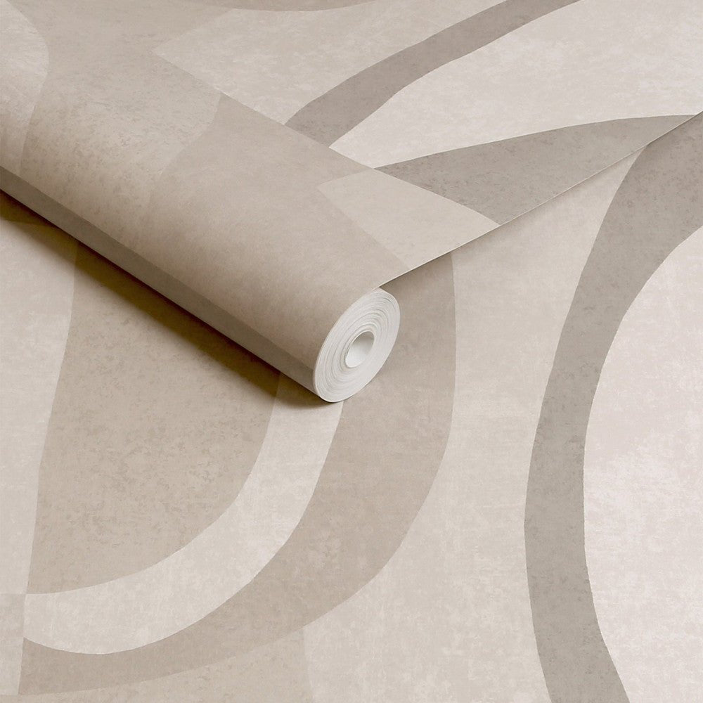 Circumflex Wallpaper - Neutral - Next - 128825 - Premier Wallcovering