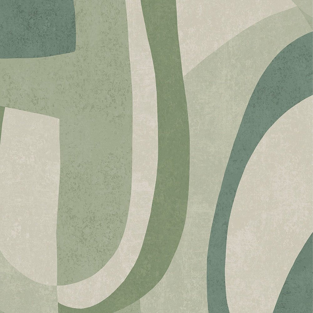 Circumflex Wallpaper - Green - Next - 128826 - Premier Wallcovering