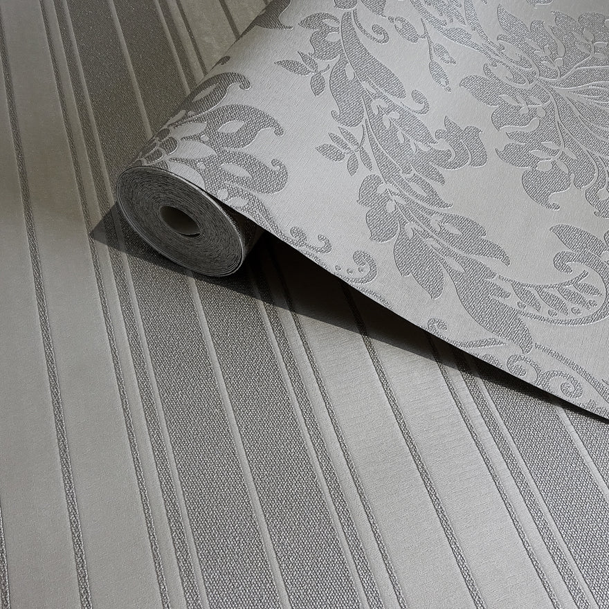Clara Wallpaper - Charcoal - Holden Décor - 35391 - Premier Wallcovering