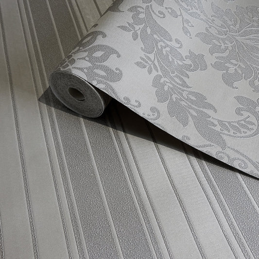 Clara Wallpaper - Charcoal - Holden Décor - 35391 - Premier Wallcovering