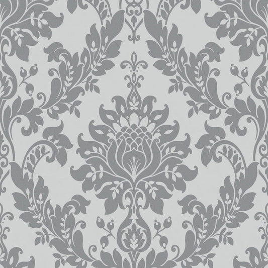Clara Wallpaper - Charcoal - Holden Décor - 35391 - Premier Wallcovering