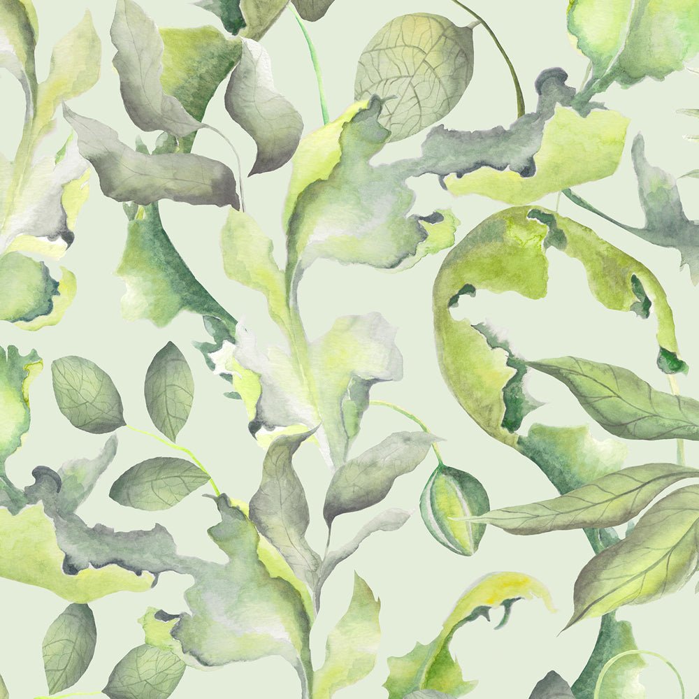Claudia Wallpaper - Sage - Voyage Maison - CLAUDIA/WPO/SAG - Premier Wallcovering