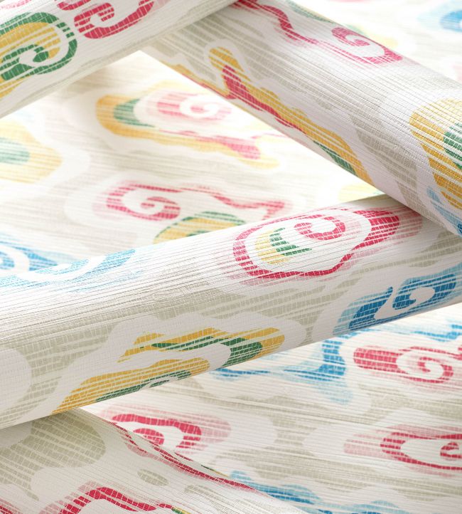 Clear Clouds Wallpaper - Blue - Thibaut - T13317 - Premier Wallcovering