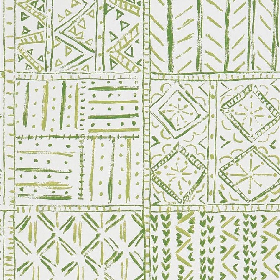 Cloisters Wallpaper - Green - Nina Campbell - NCW4391-03 - Premier Wallcovering