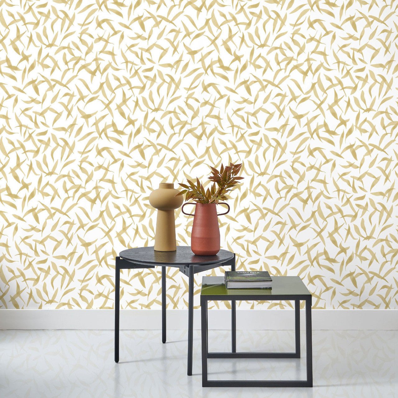 Clos Des Oliviers Echappee Belle Wallpaper - Vert Olive - Casadeco - 89847202 - Premier Wallcovering