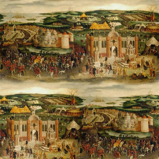 Cloth Of Gold Wallpaper - Peridot - Designers Guild - Royal Collection - PRC668/01 - Premier Wallcovering