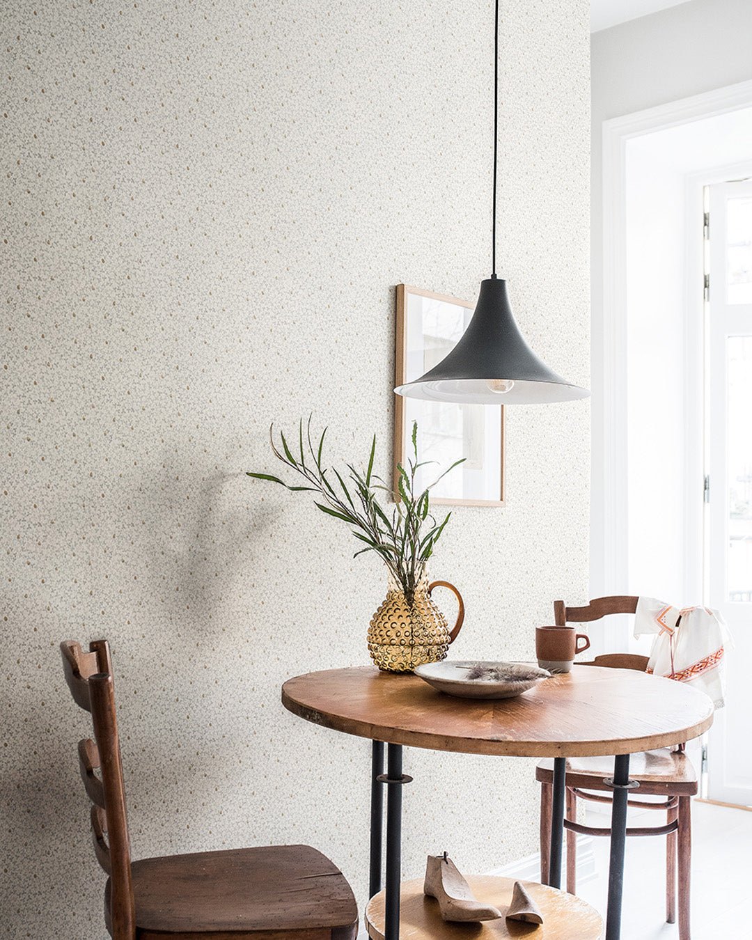 Clover Wallpaper - Beige - Midbec - 28010 - Premier Wallcovering