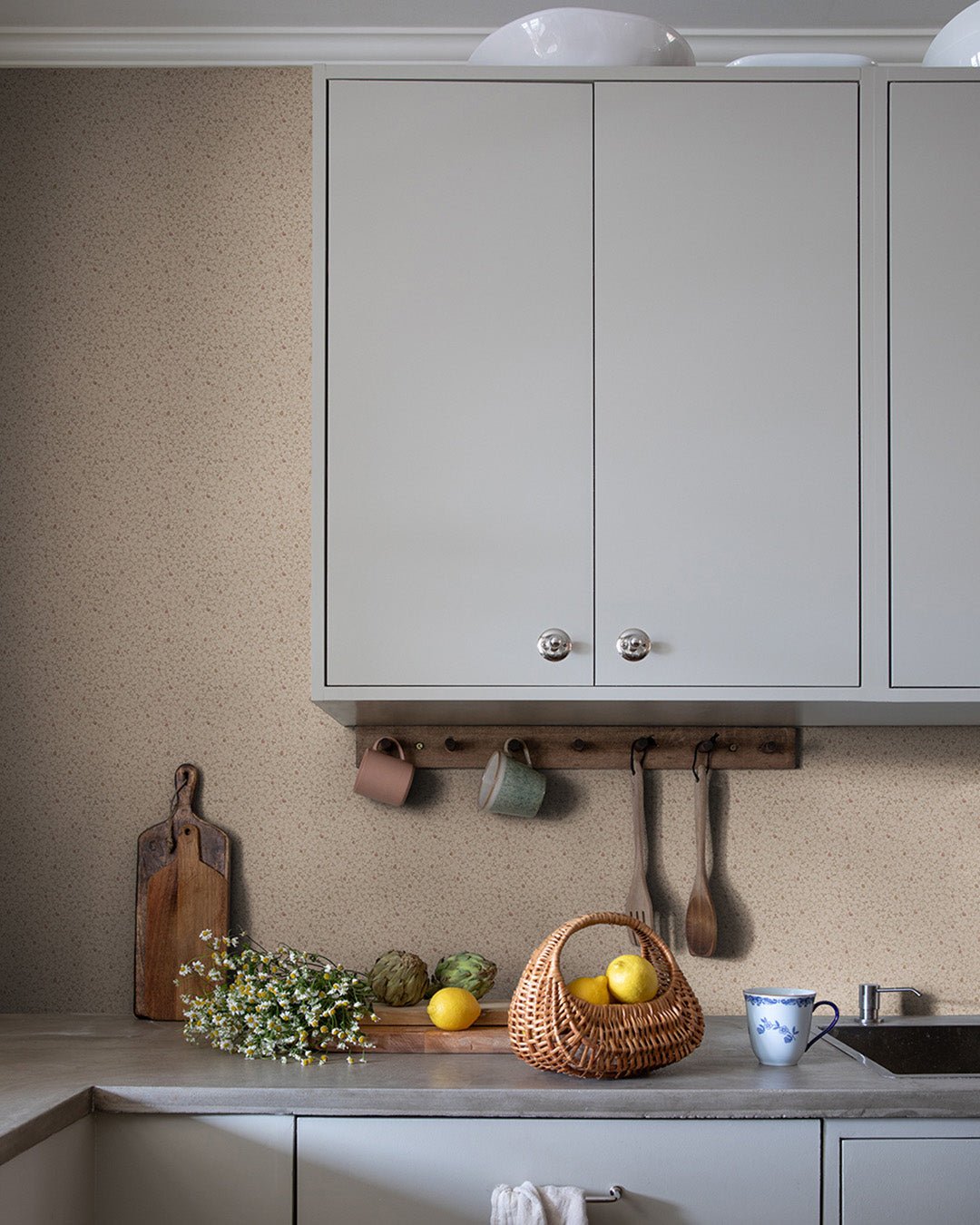 Clover Wallpaper - Pink - Midbec - 44108 - Premier Wallcovering