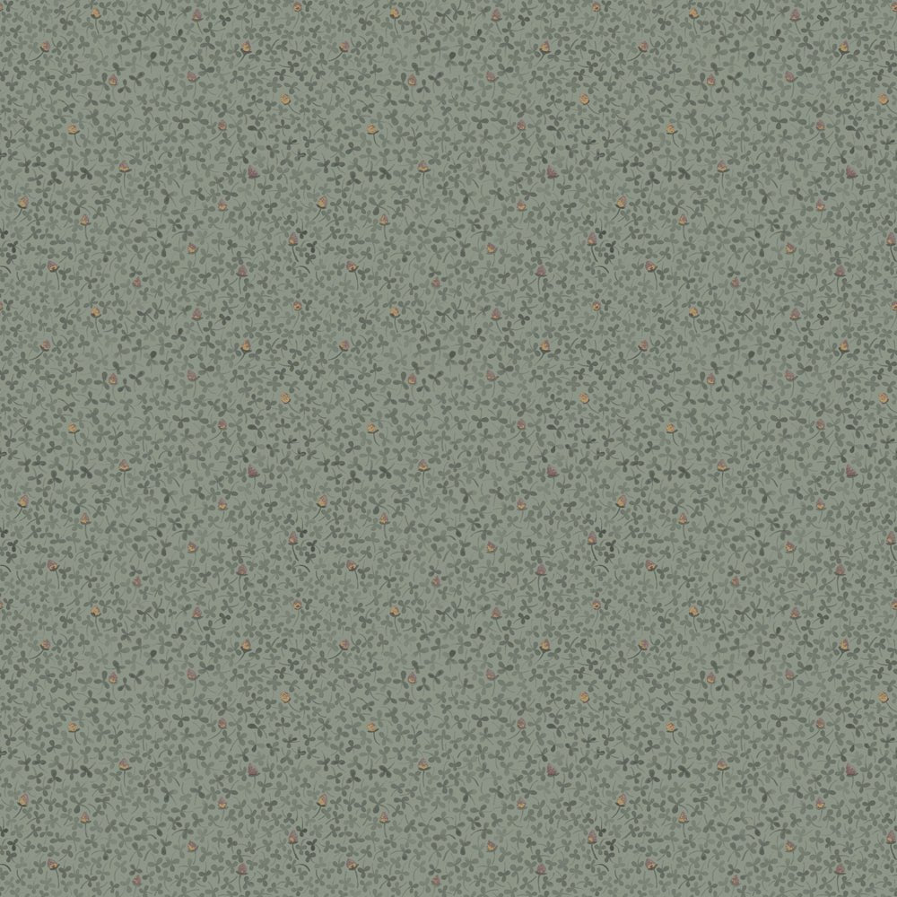 Clover Wallpaper - Green - Midbec - 28013 - Premier Wallcovering