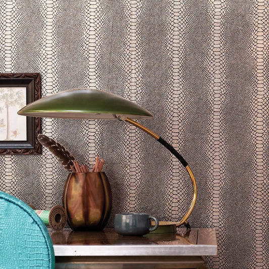 Cobra Wallpaper - Pale Gilver - Osborne & Little - W6302-02 - Premier Wallcovering
