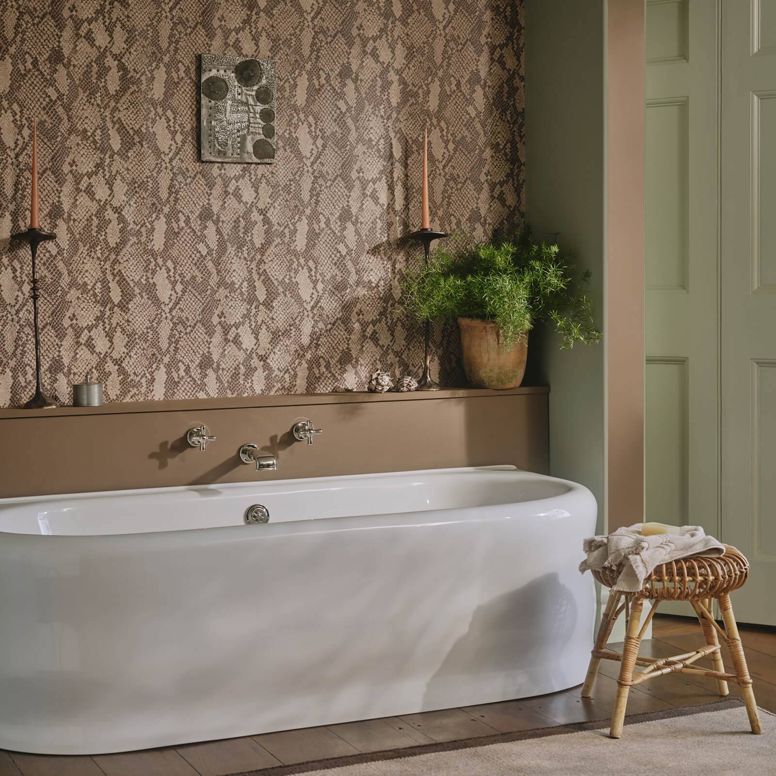 Cobra Wallpaper - Earth - House of Hackney - 1-WA-COB-DI-EAR-XXX - Premier Wallcovering