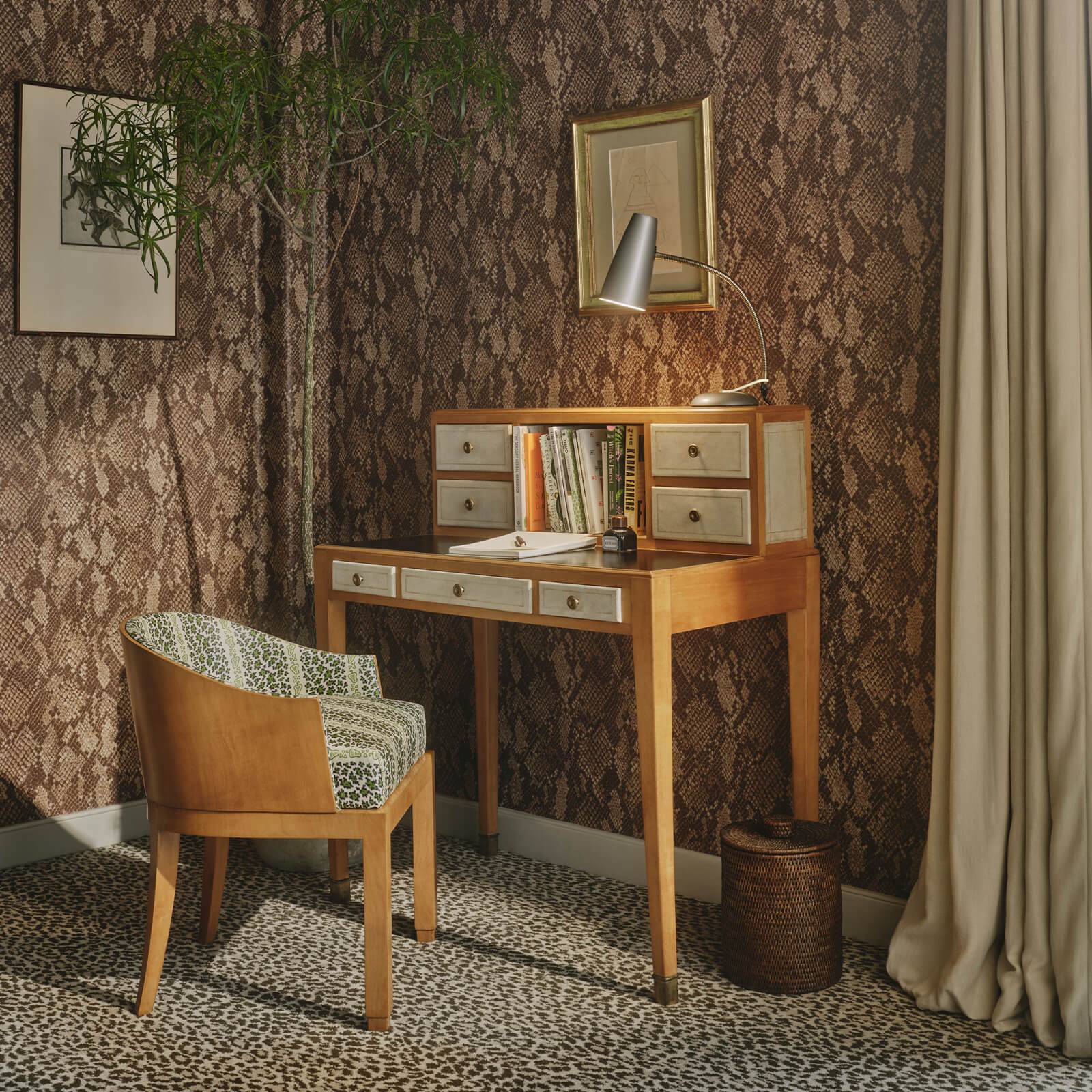 Cobra Wallpaper - Cocoa - House of Hackney - 1-WA-COB-DI-CHO-XXX - Premier Wallcovering