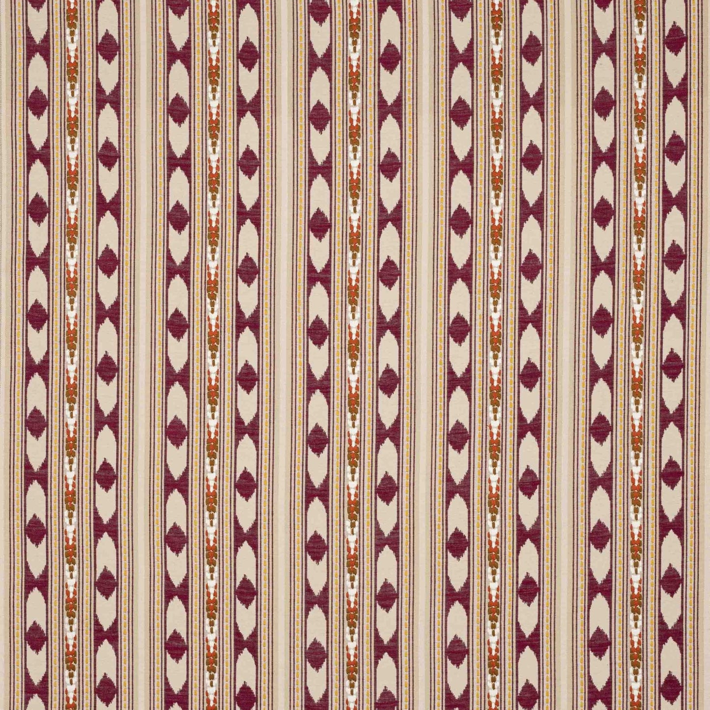 Cochin Fabric - Bourgogne - Manuel Canovas - M4181-02 - Premier Wallcovering