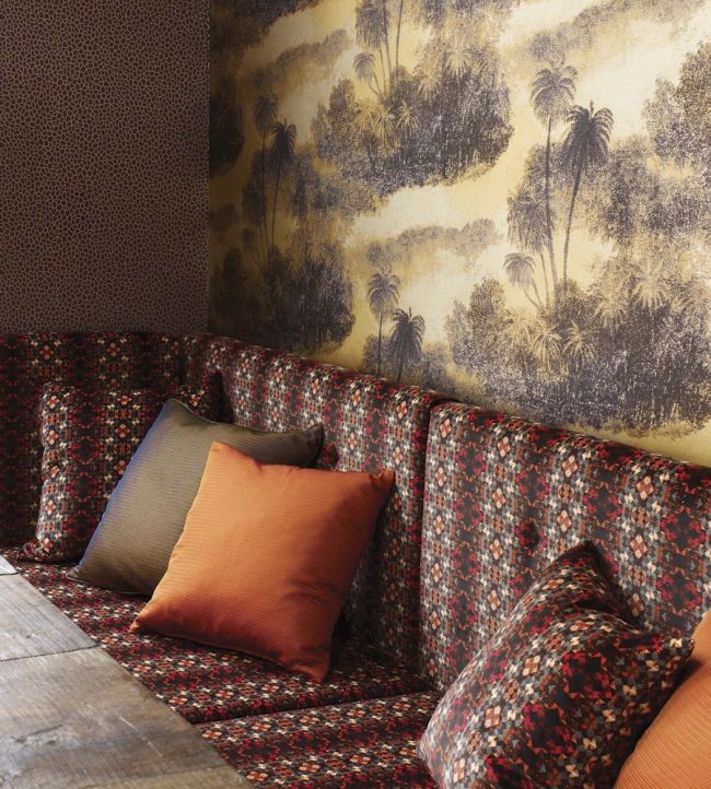 Cocos Wallpaper - Fuchsia - Matthew Williamson - W6652-05 - Premier Wallcovering