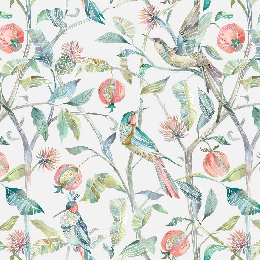 Colyford Wallpaper - Pomegranate - Voyage Maison - COLYFOR/WPO/POM - Premier Wallcovering