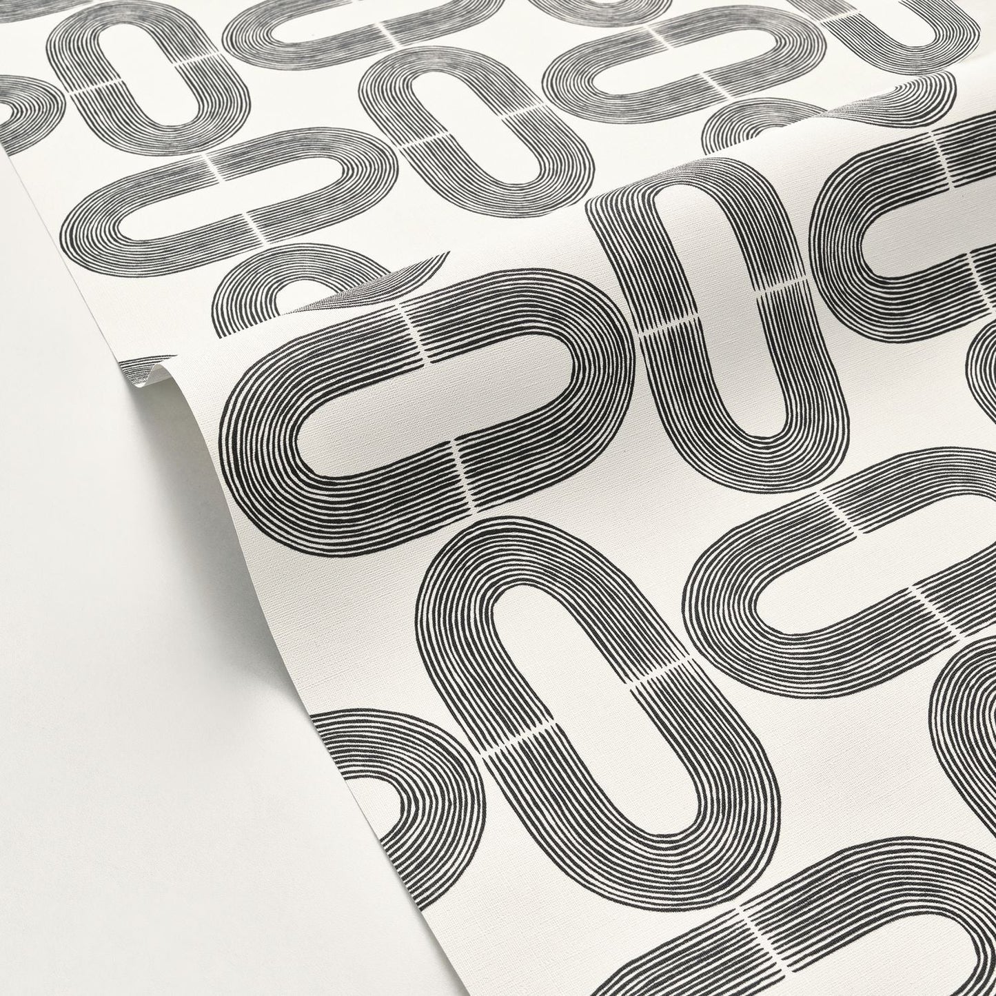 Comete Wallpaper - Blanc Noir - Caselio - 104230913 - Premier Wallcovering