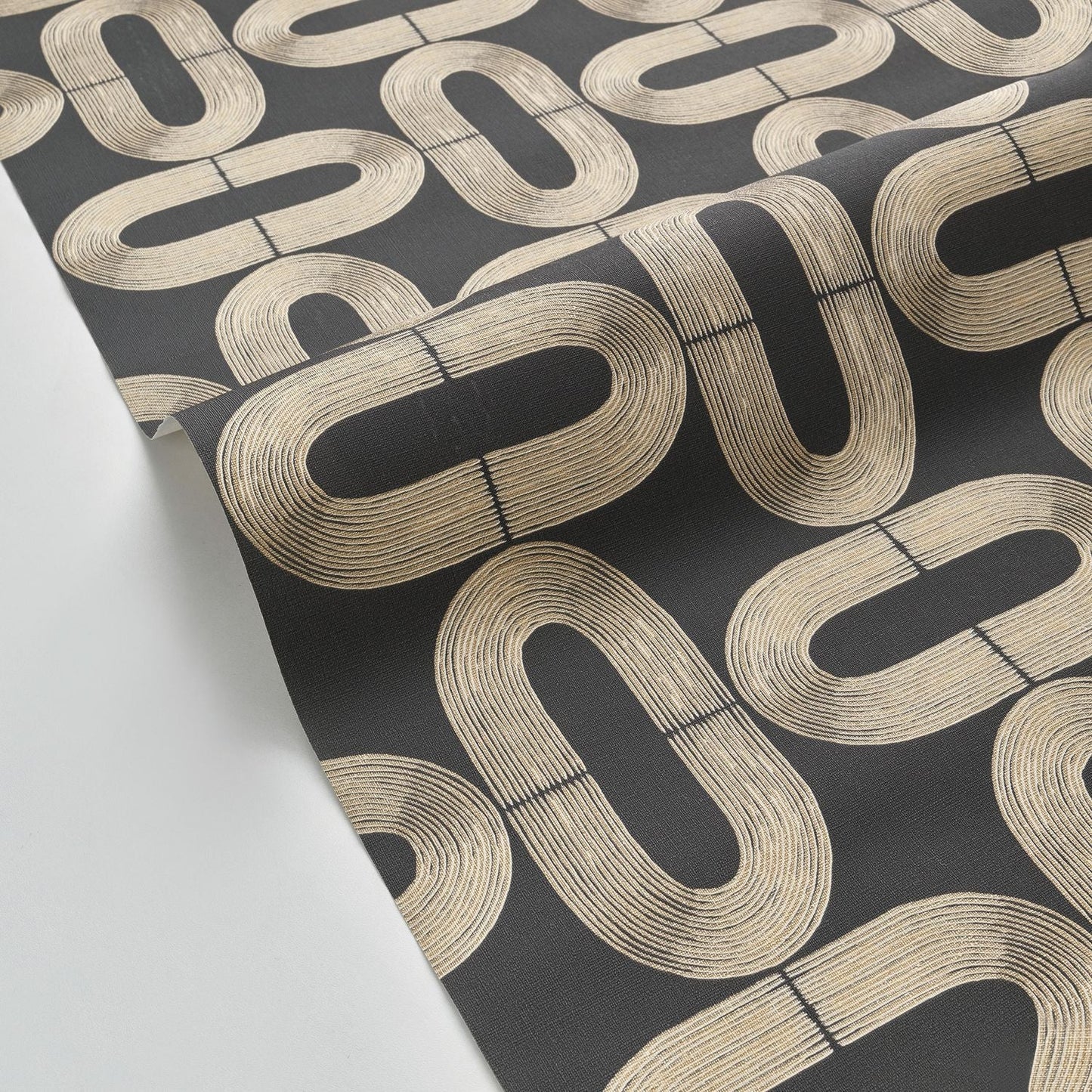 Comete Wallpaper - Noir Dore - Caselio - 104239219 - Premier Wallcovering