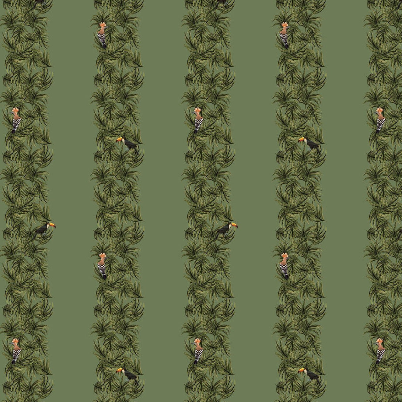 Compala Eden Wallpaper - Green - Ted Baker - 13135 - Premier Wallcovering