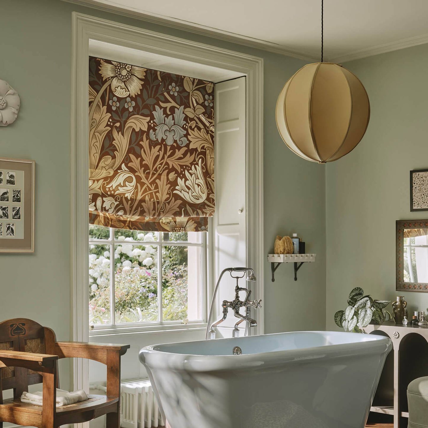 Compton Magna Velvet Fabric - Bark - House of Hackney - 1 - FA - CMM - VE - CDR - XXX - XXX - Premier Wallcovering