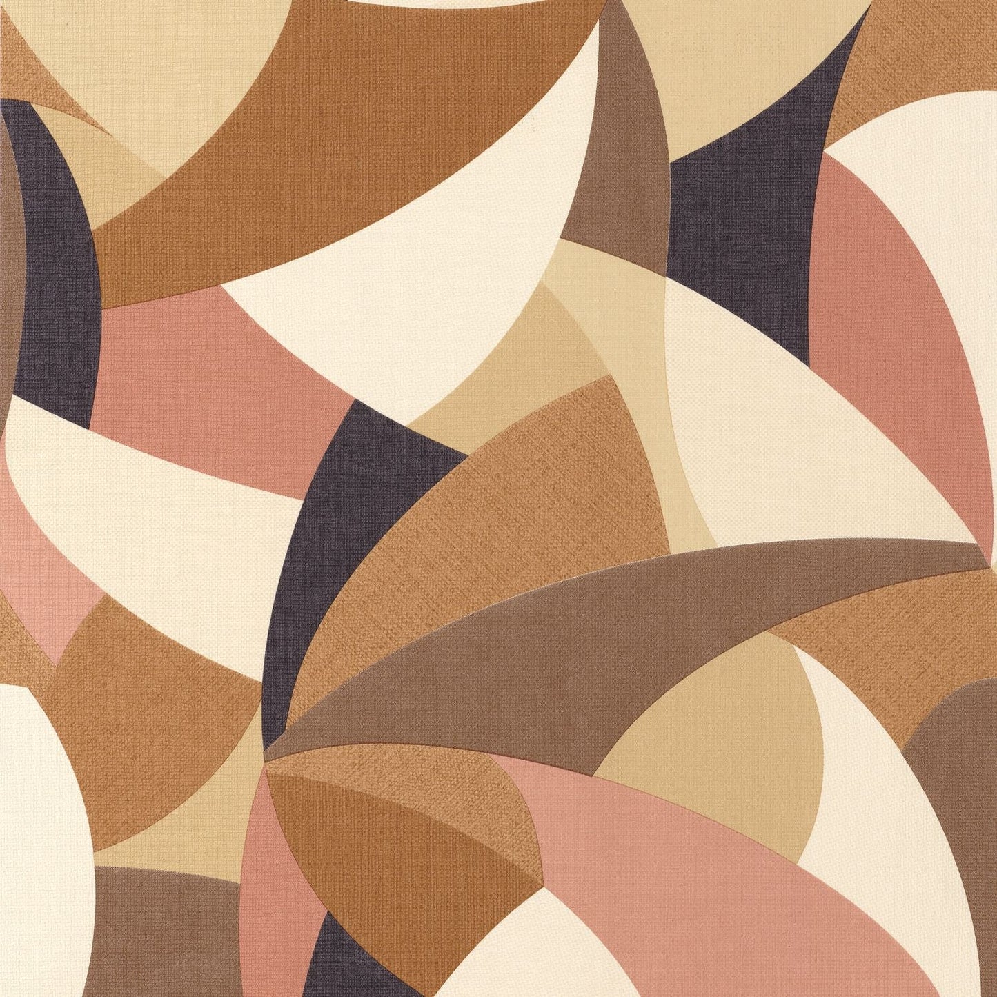 Concerto Wallpaper - Camel noir - Caselio - 107002165 - Premier Wallcovering
