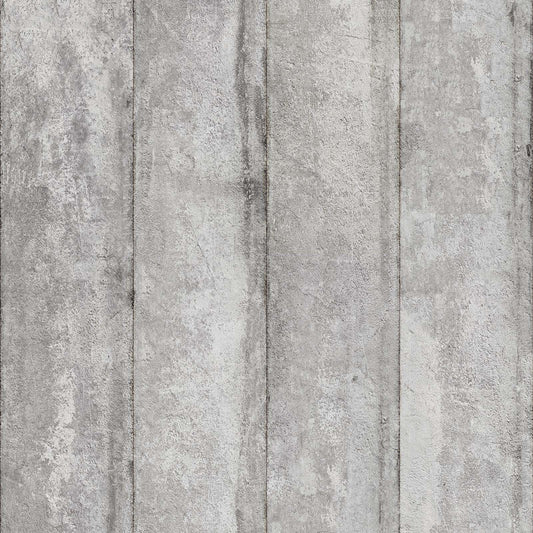Concrete Rough Wallpaper - Silver - NLXL - CON - 03 - Premier Wallcovering