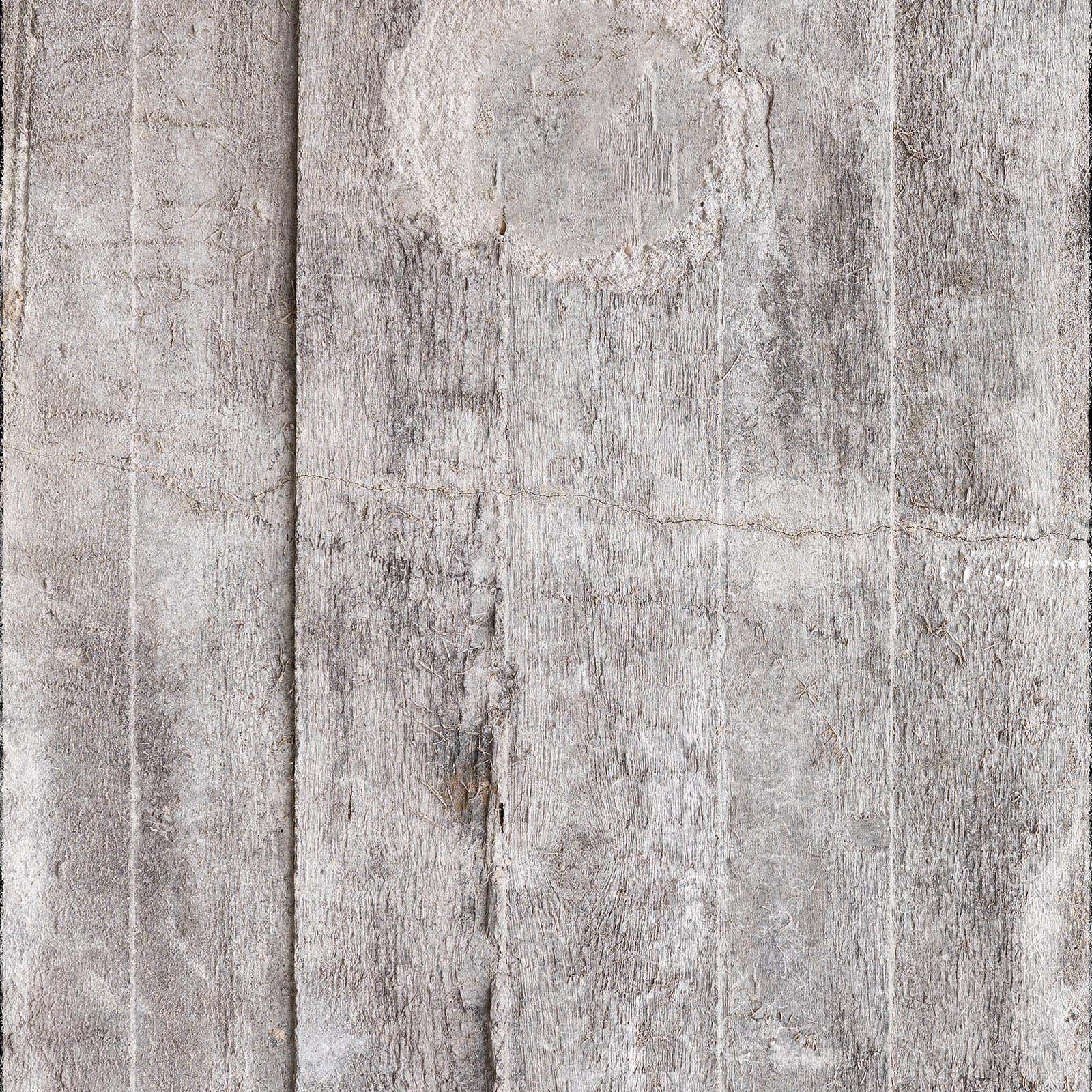 Concrete Woodprint Wallpaper - Silver - NLXL - CON - 02 - Premier Wallcovering