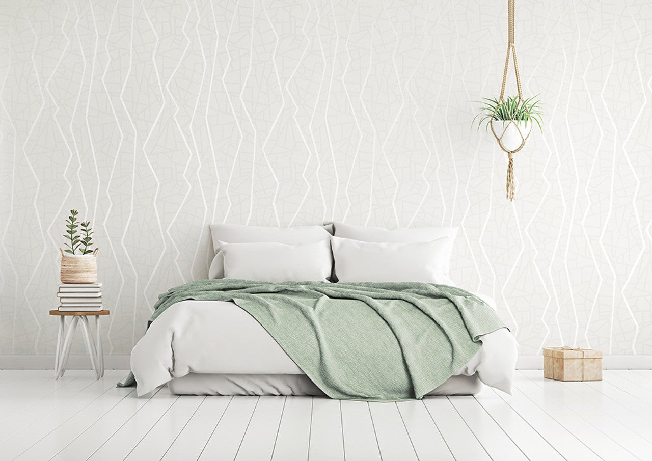 Connection Slow Living Wallpaper - Ivory White - Hohenberger - 64640 - Premier Wallcovering