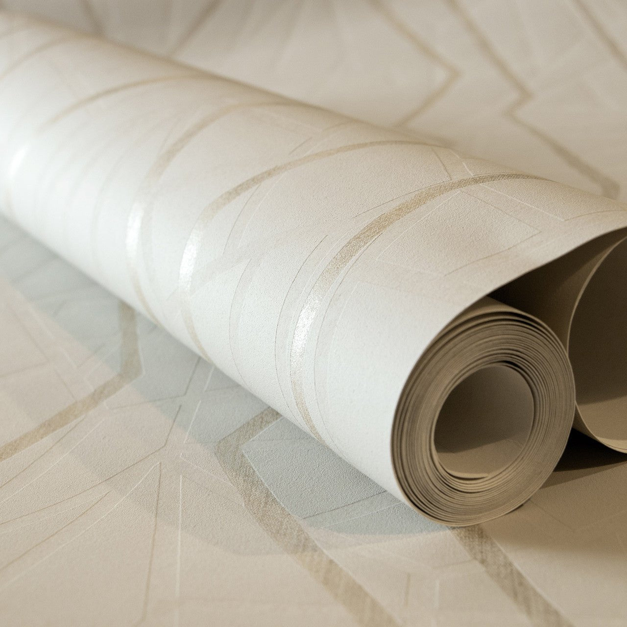Connection Slow Living Wallpaper - Sand/ Gold - Hohenberger - 64638 - Premier Wallcovering